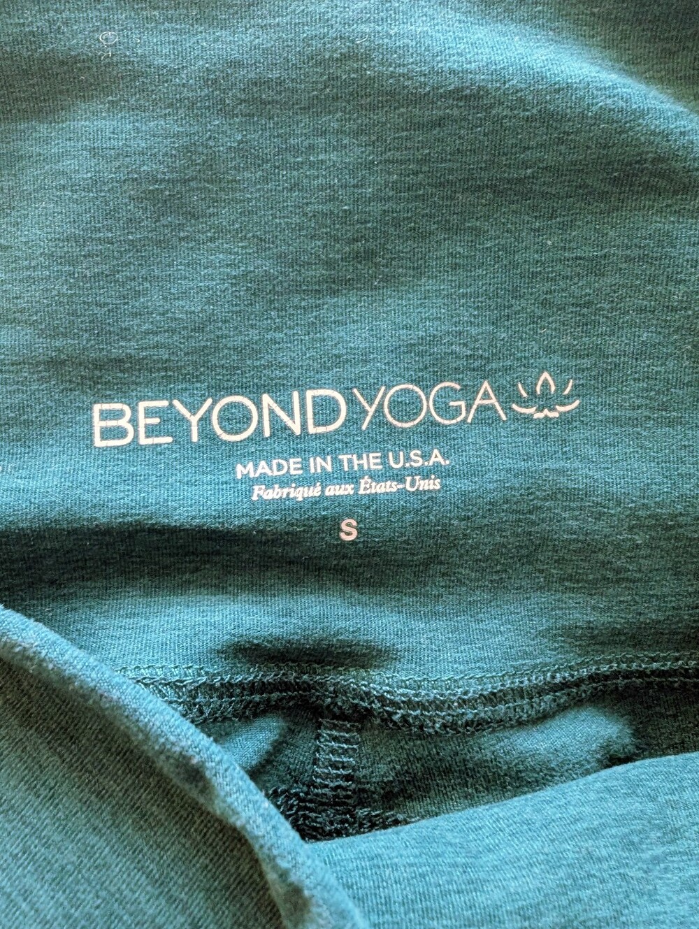 Beyond Yoga High Waisted All Day Flare Yoga Pants Leggings Spacedye Teal S - Picture 6 of 6